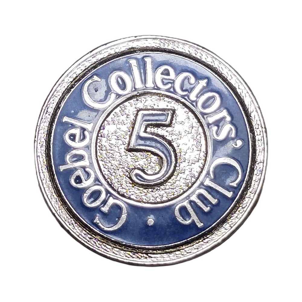 Vintage Goebel Collectors Club Five Year Member Lapel Vest Hat Pin K14